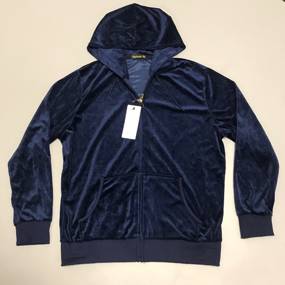 Women’s Tracksuit - Navy Velour